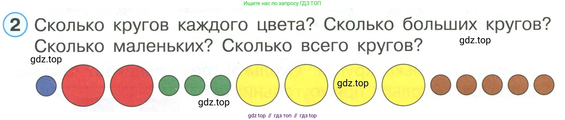 ГДЗ Математика, 1 класс Учебник, автор: Петерсон Людмила Георгиевна, издательство Просвещение, Москва, 2022, жёлтого цвета, Часть 1, страница 3, номер 2, Условие