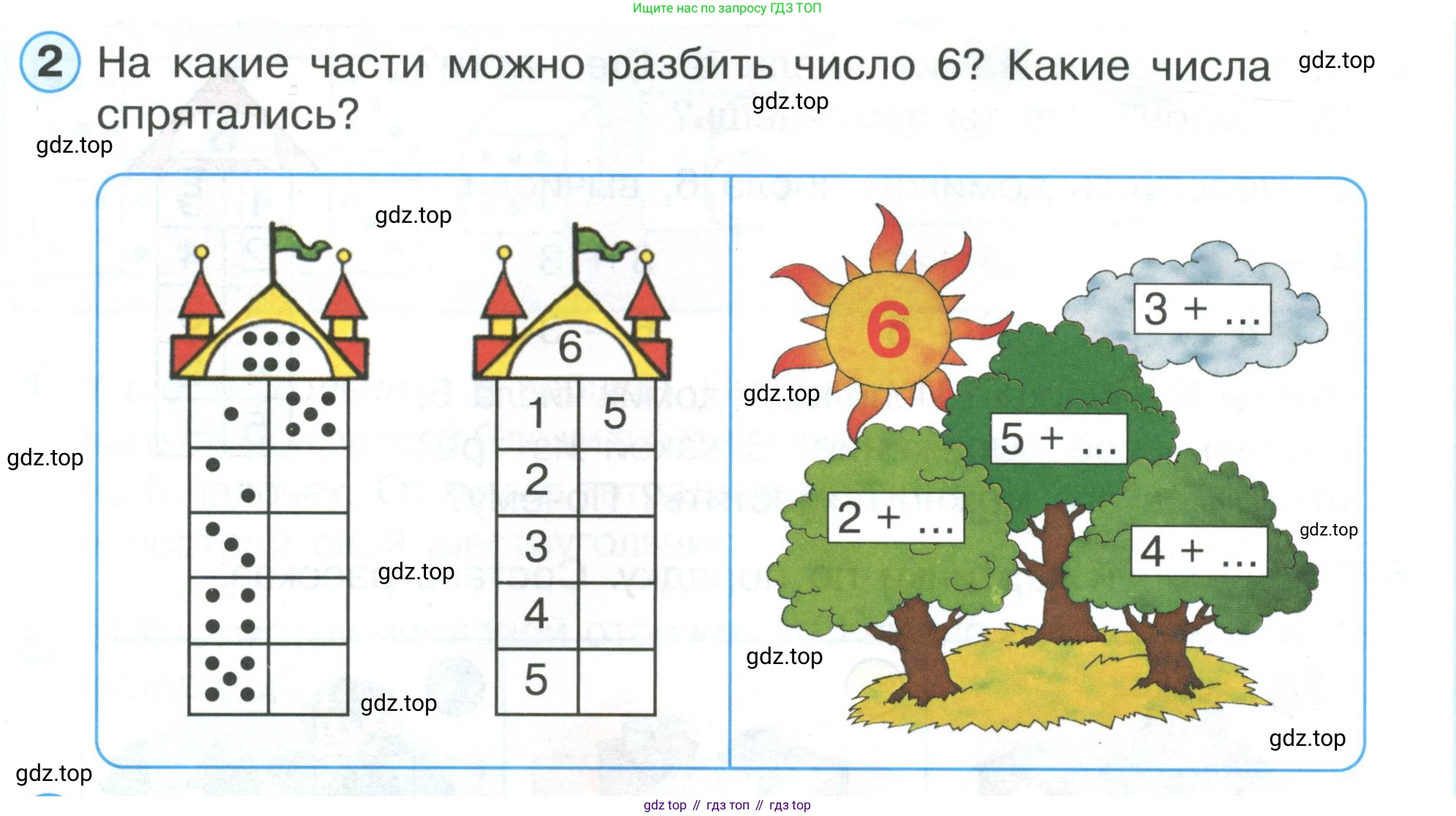 ГДЗ Математика, 1 класс Учебник, автор: Петерсон Людмила Георгиевна, издательство Просвещение, Москва, 2022, жёлтого цвета, Часть 1, страница 56, номер 2, Условие