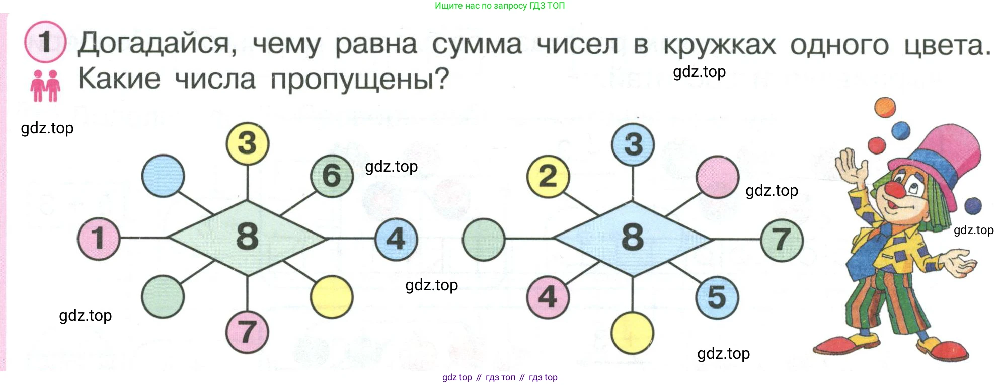 ГДЗ Математика, 1 класс Учебник, автор: Петерсон Людмила Георгиевна, издательство Просвещение, Москва, 2022, жёлтого цвета, Часть 2, страница 18, номер 1, Условие
