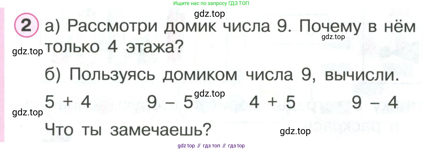 ГДЗ Математика, 1 класс Учебник, автор: Петерсон Людмила Георгиевна, издательство Просвещение, Москва, 2022, жёлтого цвета, Часть 2, страница 20, номер 2, Условие