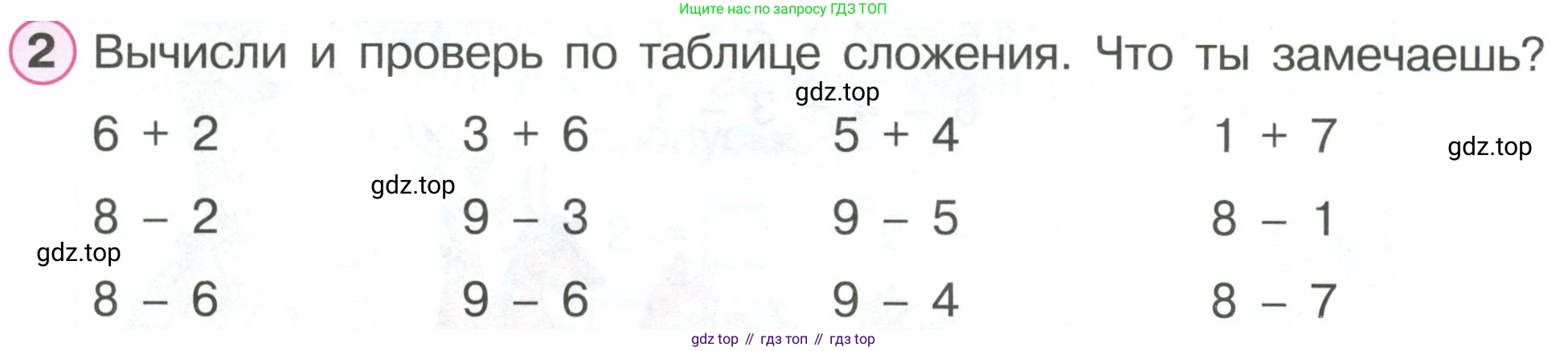 ГДЗ Математика, 1 класс Учебник, автор: Петерсон Людмила Георгиевна, издательство Просвещение, Москва, 2022, жёлтого цвета, Часть 2, страница 22, номер 2, Условие