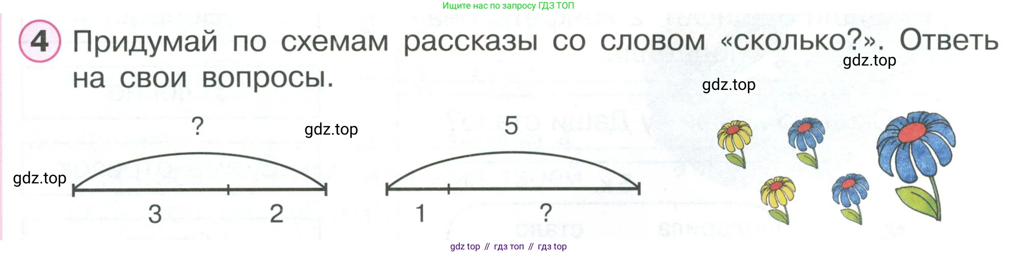 ГДЗ Математика, 1 класс Учебник, автор: Петерсон Людмила Георгиевна, издательство Просвещение, Москва, 2022, жёлтого цвета, Часть 2, страница 43, номер 4, Условие