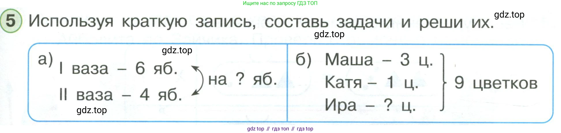 ГДЗ Математика, 1 класс Учебник, автор: Петерсон Людмила Георгиевна, издательство Просвещение, Москва, 2022, жёлтого цвета, Часть 3, страница 33, номер 5, Условие