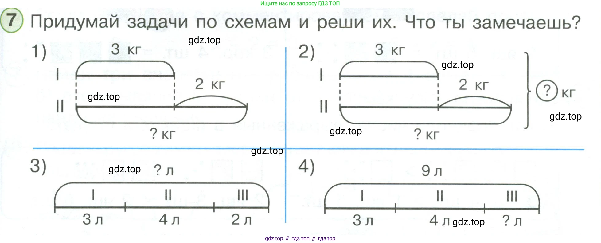 ГДЗ Математика, 1 класс Учебник, автор: Петерсон Людмила Георгиевна, издательство Просвещение, Москва, 2022, жёлтого цвета, Часть 3, страница 35, номер 7, Условие