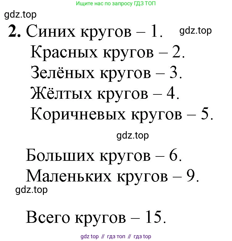 ГДЗ Математика, 1 класс Учебник, автор: Петерсон Людмила Георгиевна, издательство Просвещение, Москва, 2022, жёлтого цвета, Часть 1, страница 3, номер 2, Решение