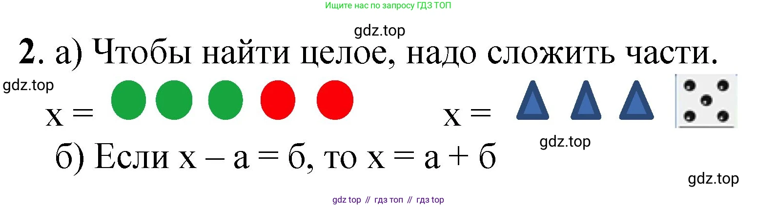 ГДЗ Математика, 1 класс Учебник, автор: Петерсон Людмила Георгиевна, издательство Просвещение, Москва, 2022, жёлтого цвета, Часть 3, страница 30, номер 2, Решение