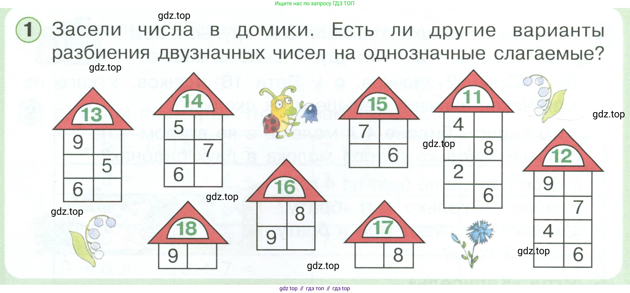 Математика, 1 класс учебное пособие - тетрадь, автор: Петерсон Людмила Георгиевна, издательство Просвещение, Москва, 2024, жёлтого цвета, Часть 3, страница 80, номер 1, Условие 2023