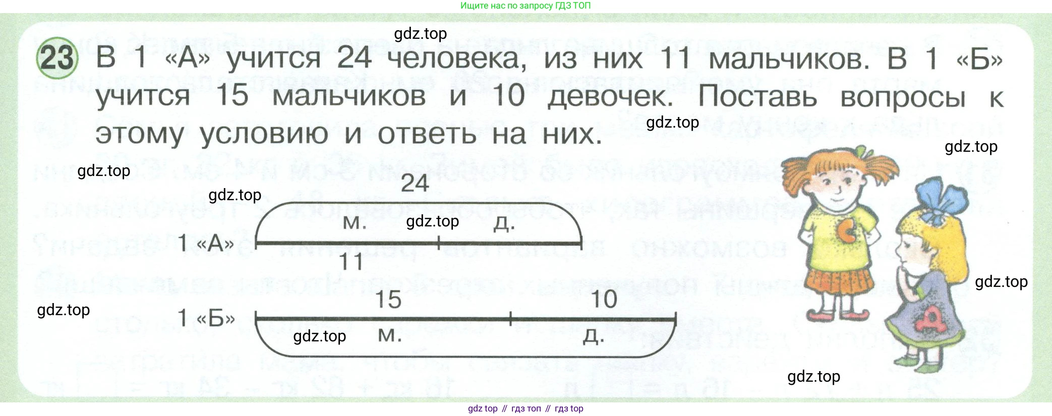 Математика, 1 класс учебное пособие - тетрадь, автор: Петерсон Людмила Георгиевна, издательство Просвещение, Москва, 2024, жёлтого цвета, Часть 3, страница 93, номер 23, Условие 2023