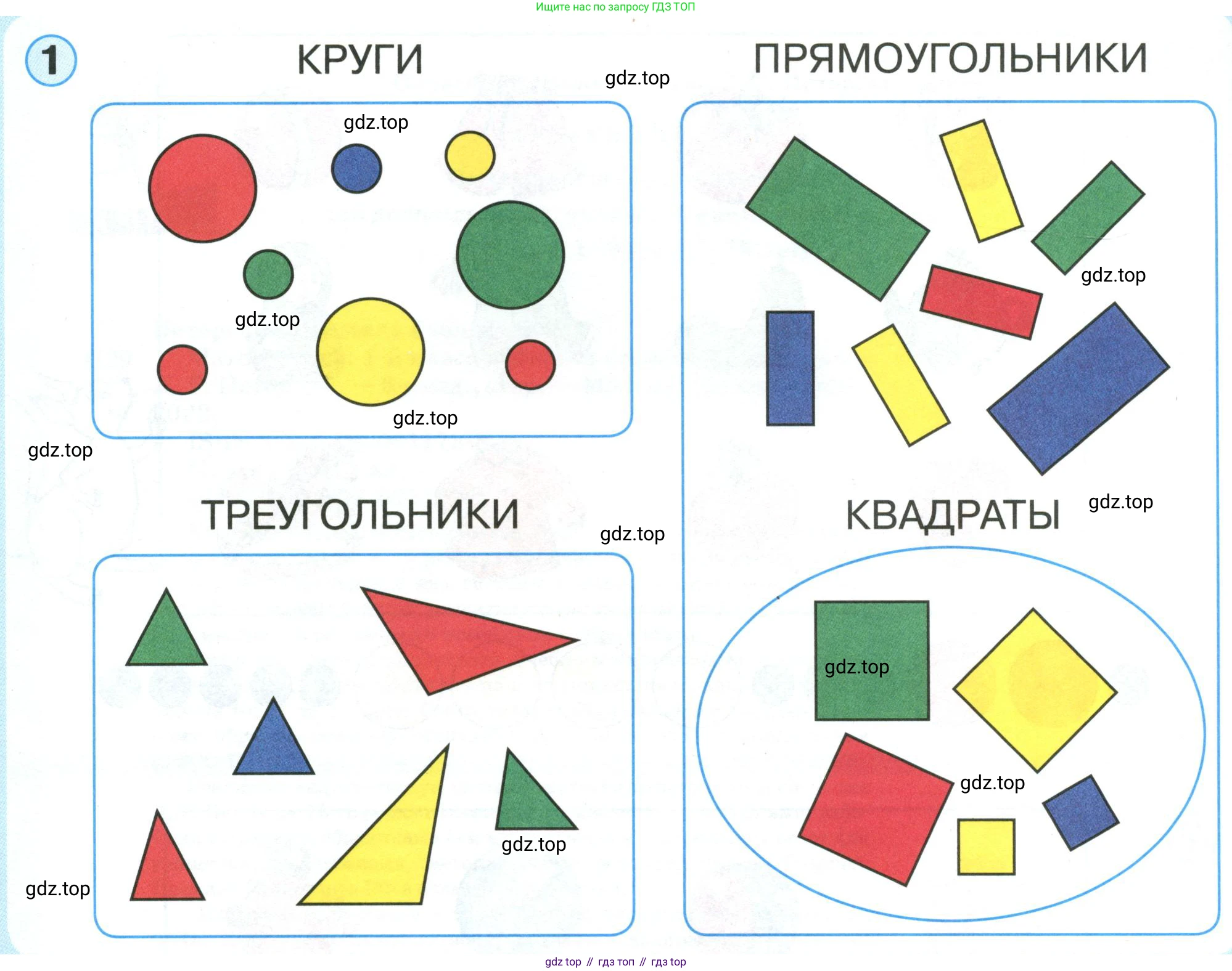 Математика, 1 класс учебное пособие - тетрадь, автор: Петерсон Людмила Георгиевна, издательство Просвещение, Москва, 2024, жёлтого цвета, Часть 1, страница 2, номер 1, Условие (2021-2022)