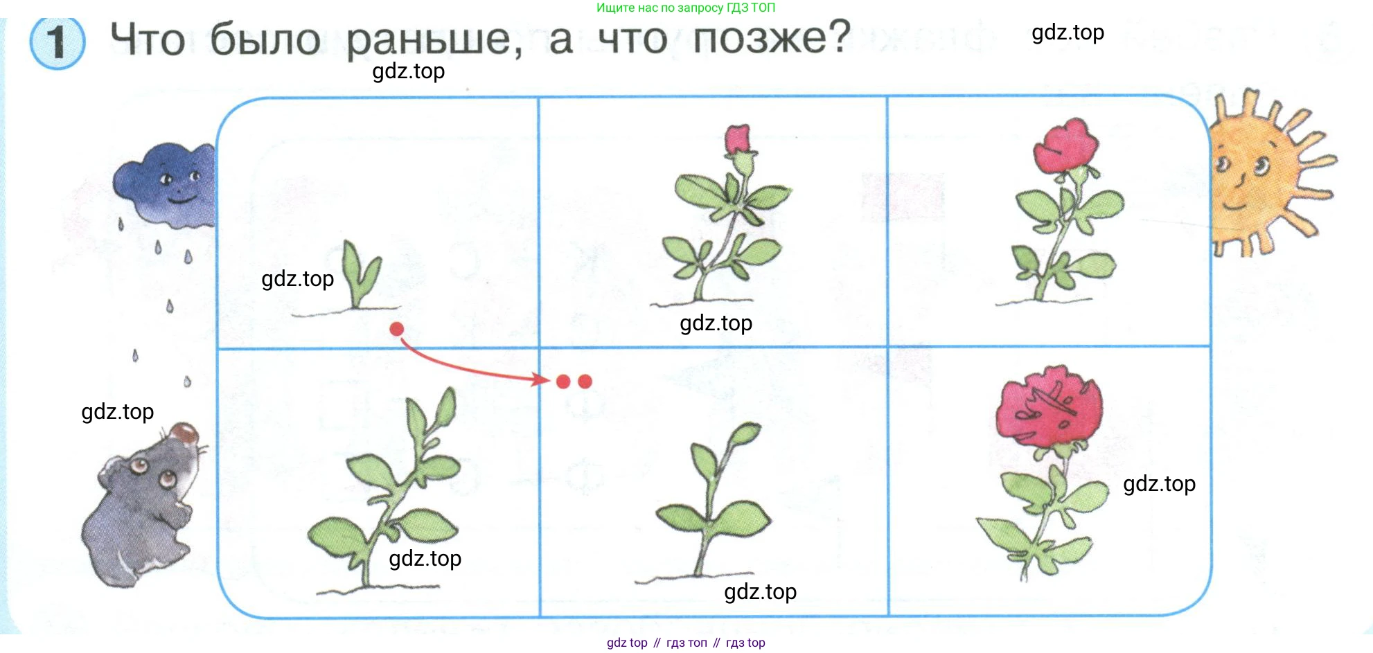 Математика, 1 класс учебное пособие - тетрадь, автор: Петерсон Людмила Георгиевна, издательство Просвещение, Москва, 2024, жёлтого цвета, Часть 1, страница 24, номер 1, Условие (2021-2022)
