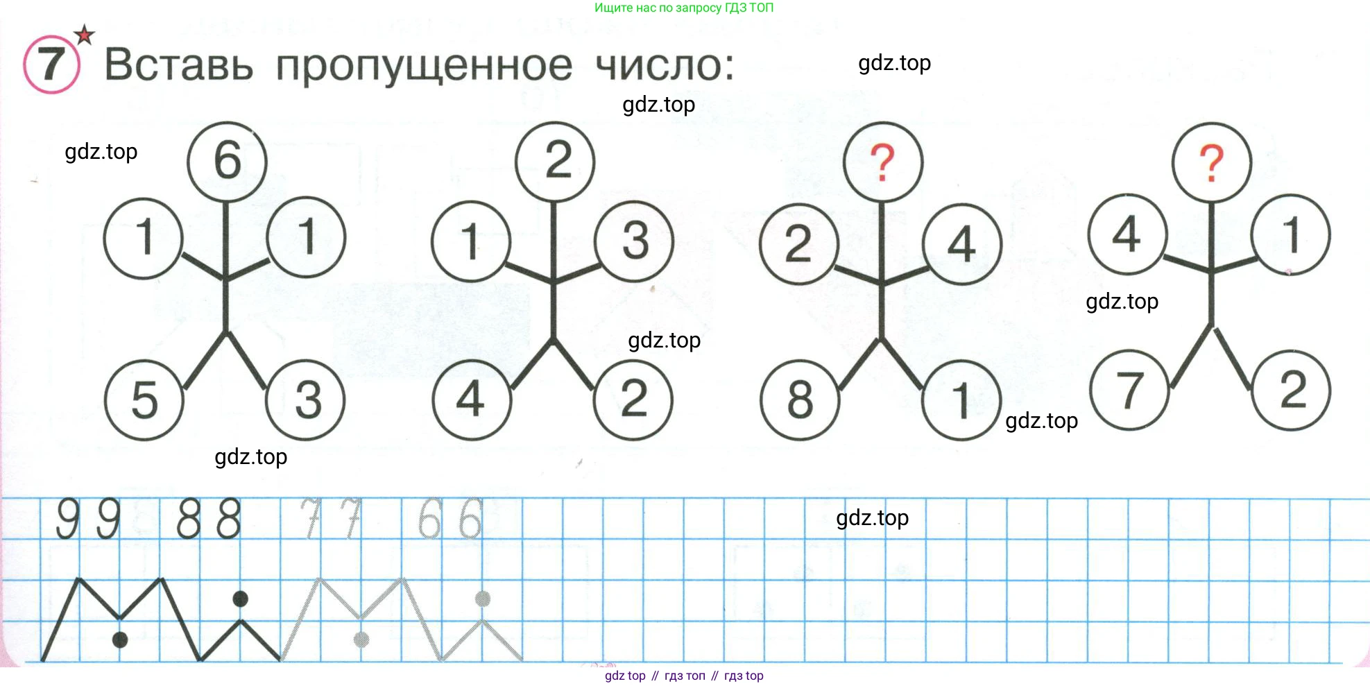 Математика, 1 класс учебное пособие - тетрадь, автор: Петерсон Людмила Георгиевна, издательство Просвещение, Москва, 2024, жёлтого цвета, Часть 2, страница 35, номер 7, Условие (2021-2022)
