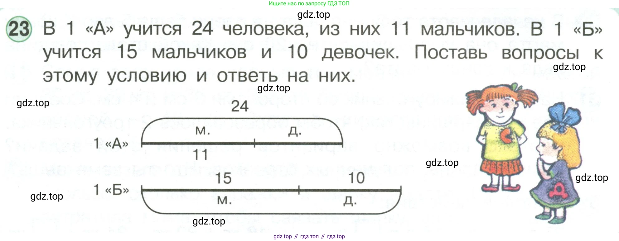 Математика, 1 класс учебное пособие - тетрадь, автор: Петерсон Людмила Георгиевна, издательство Просвещение, Москва, 2024, жёлтого цвета, Часть 3, страница 93, номер 23, Условие (2021-2022)