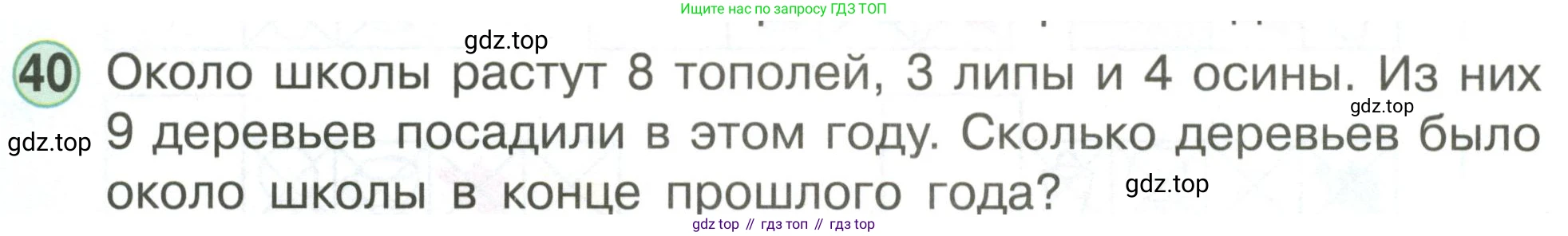 Математика, 1 класс учебное пособие - тетрадь, автор: Петерсон Людмила Георгиевна, издательство Просвещение, Москва, 2024, жёлтого цвета, Часть 3, страница 95, номер 40, Условие (2021-2022)