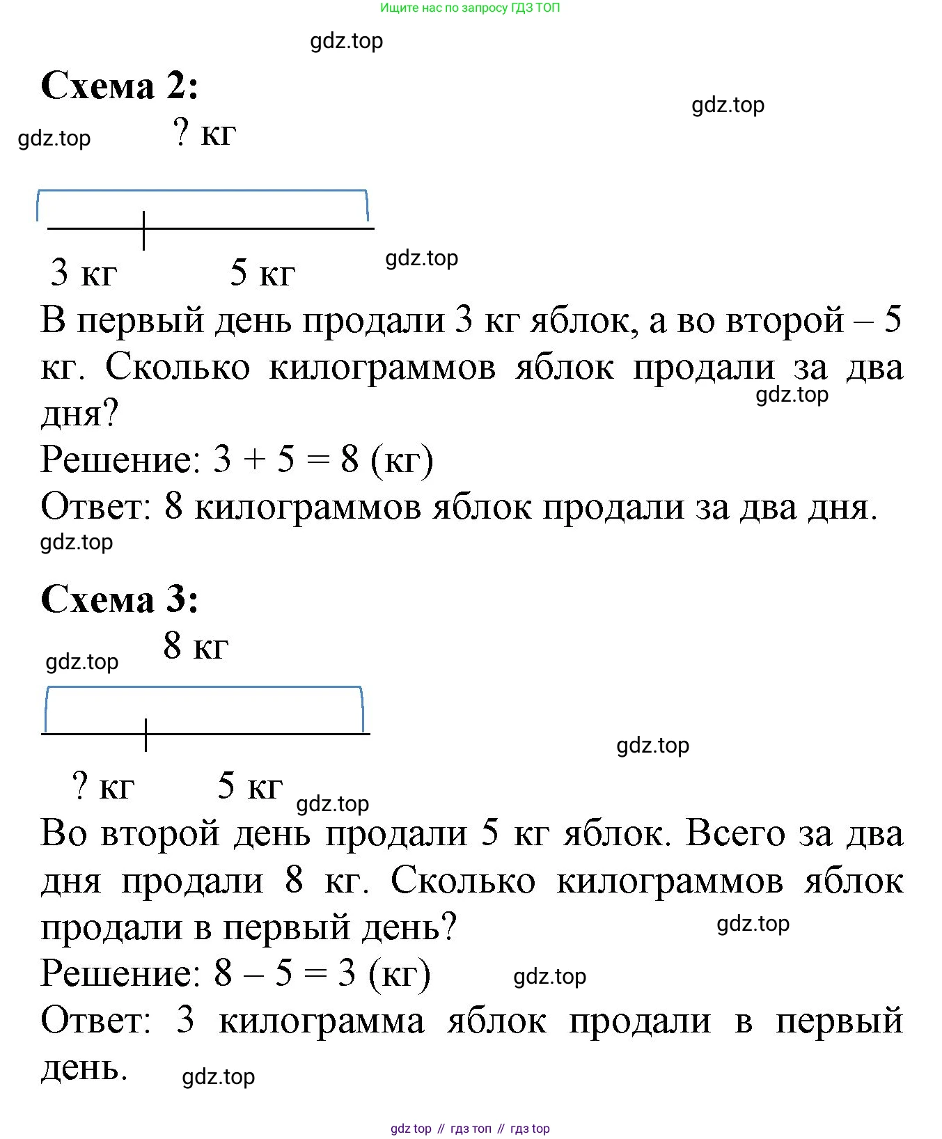 Математика, 1 класс учебное пособие - тетрадь, автор: Петерсон Людмила Георгиевна, издательство Просвещение, Москва, 2024, жёлтого цвета, Часть 3, страница 8, номер 4, Решение (2021-2022) (продолжение 2)