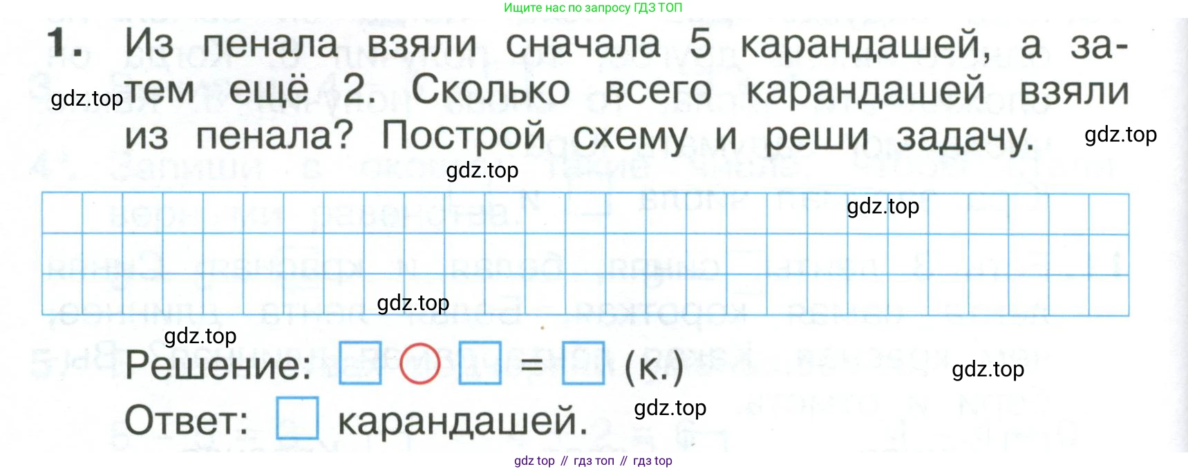 Математика, 1 класс Тетрадь учебных достижений, автор: Волкова Светлана Ивановна, издательство Просвещение, Москва, 2023, белого цвета, страница 28, номер 1, Условие