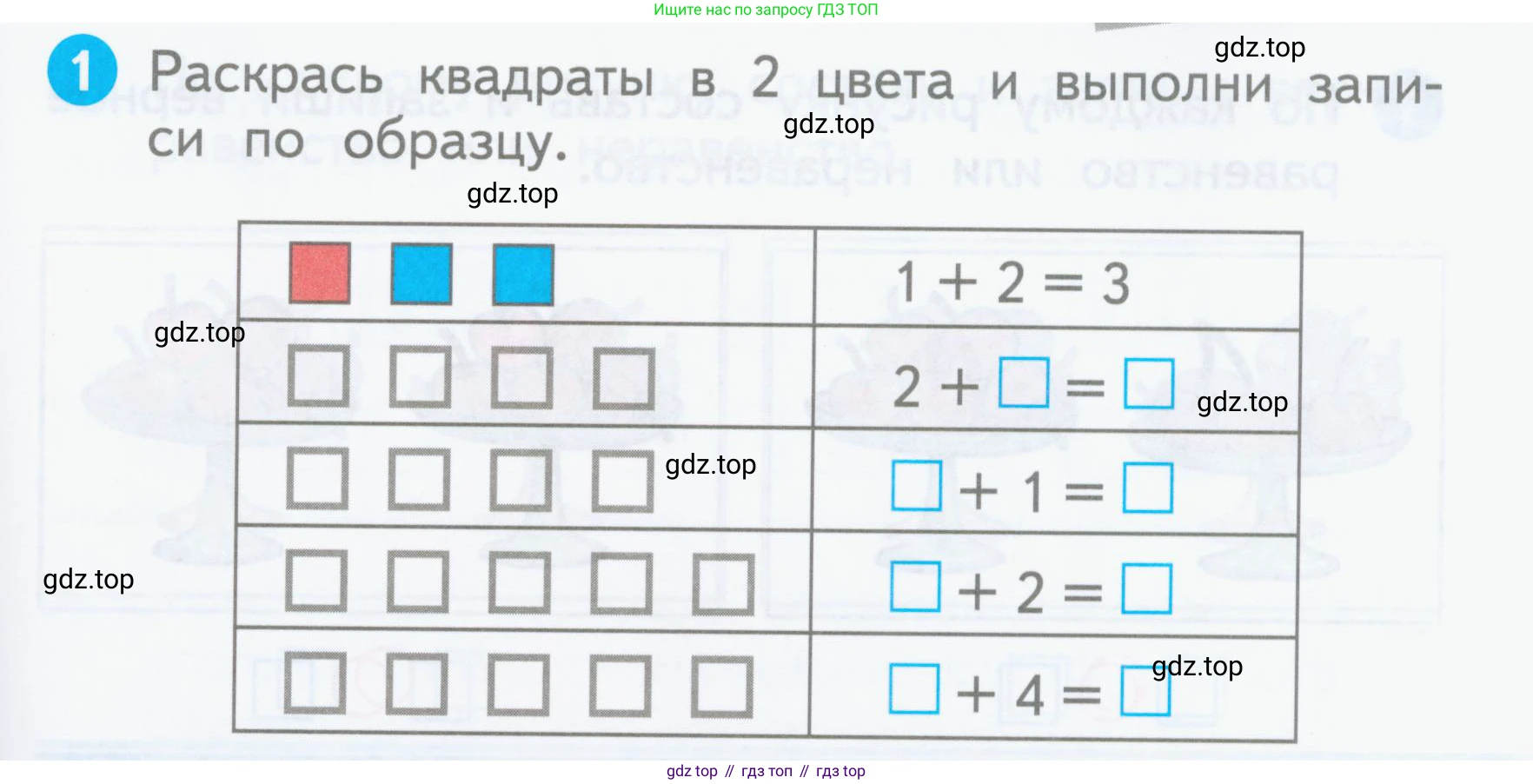Математика, 1 класс Проверочные работы, автор: Волкова Светлана Ивановна, издательство Просвещение, Москва, 2023, белого цвета, страница 11, номер 1, Условие
