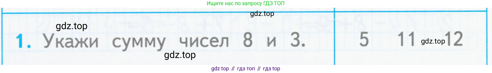 Математика, 1 класс Проверочные работы, автор: Волкова Светлана Ивановна, издательство Просвещение, Москва, 2023, белого цвета, страница 52, номер 1, Условие