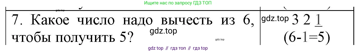 Математика, 1 класс Проверочные работы, автор: Волкова Светлана Ивановна, издательство Просвещение, Москва, 2023, белого цвета, страница 18, номер 7, Решение