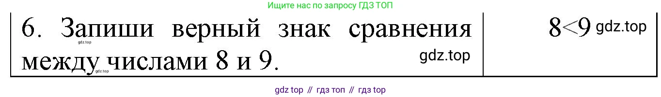 Математика, 1 класс Проверочные работы, автор: Волкова Светлана Ивановна, издательство Просвещение, Москва, 2023, белого цвета, страница 19, номер 6, Решение