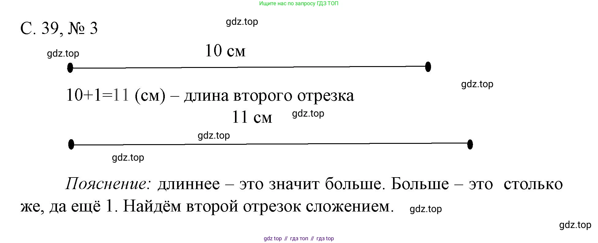 Математика, 1 класс Проверочные работы, автор: Волкова Светлана Ивановна, издательство Просвещение, Москва, 2023, белого цвета, страница 39, номер 3, Решение