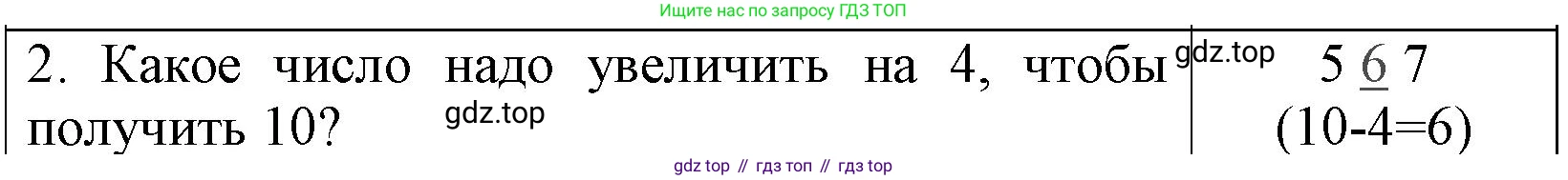 Математика, 1 класс Проверочные работы, автор: Волкова Светлана Ивановна, издательство Просвещение, Москва, 2023, белого цвета, страница 54, номер 2, Решение