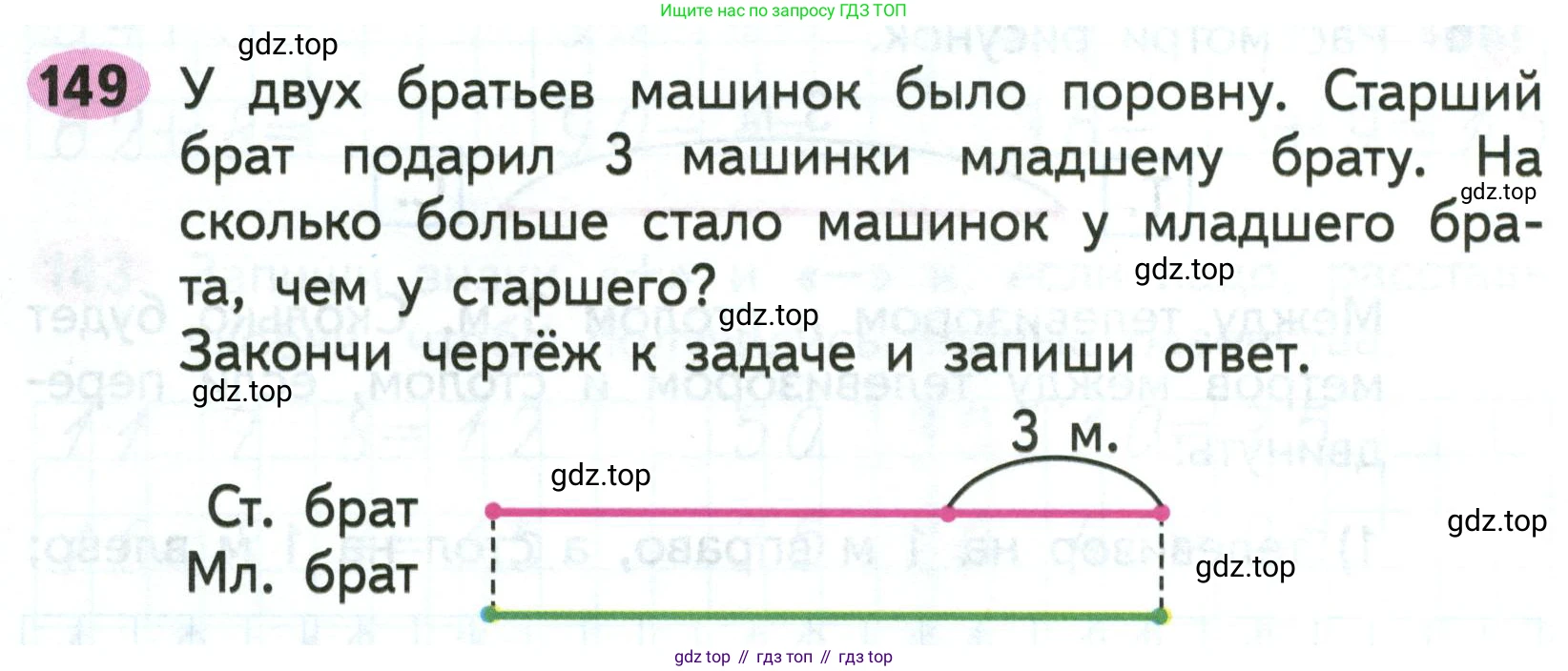 ГДЗ Математика, 2 класс рабочая тетрадь, авторы: Моро Мария Игнатьевна, Волкова К В, издательство Просвещение, Москва, 2023, белого цвета, Часть 1, страница 78, номер 149, Условие