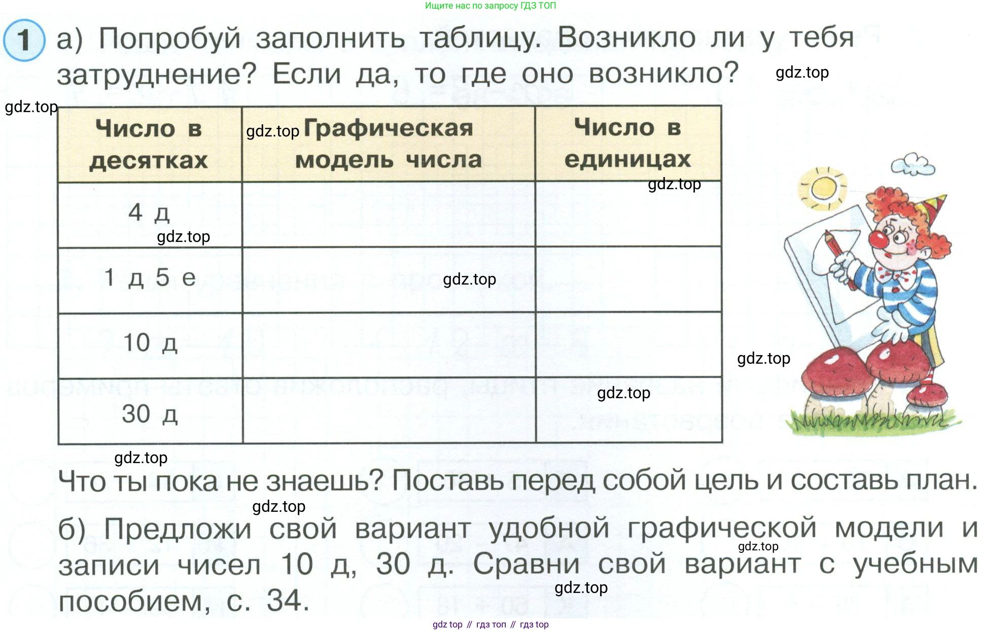 ГДЗ Математика, 2 класс рабочая тетрадь, автор: Петерсон Людмила Георгиевна, издательство Просвещение, Москва, 2023, голубого цвета, Часть 1, страница 36, номер 1, Условие