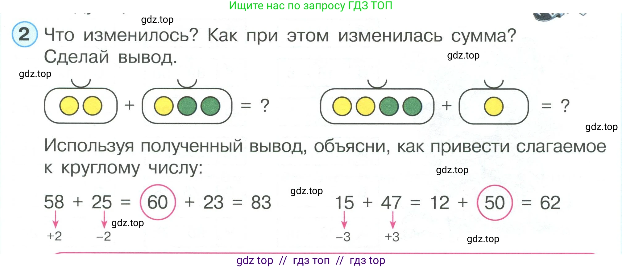 Математика, 2 класс Учебник, автор: Петерсон Людмила Георгиевна, издательство Просвещение, Москва, 2024, голубого цвета, Часть 1, страница 31, номер 2, Условие