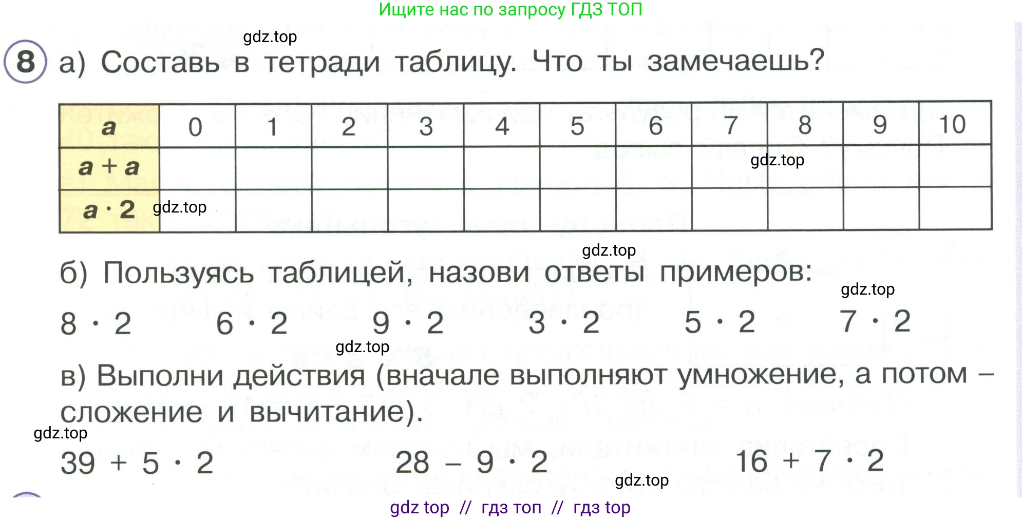 Математика, 2 класс Учебник, автор: Петерсон Людмила Георгиевна, издательство Просвещение, Москва, 2024, голубого цвета, Часть 2, страница 57, номер 8, Условие