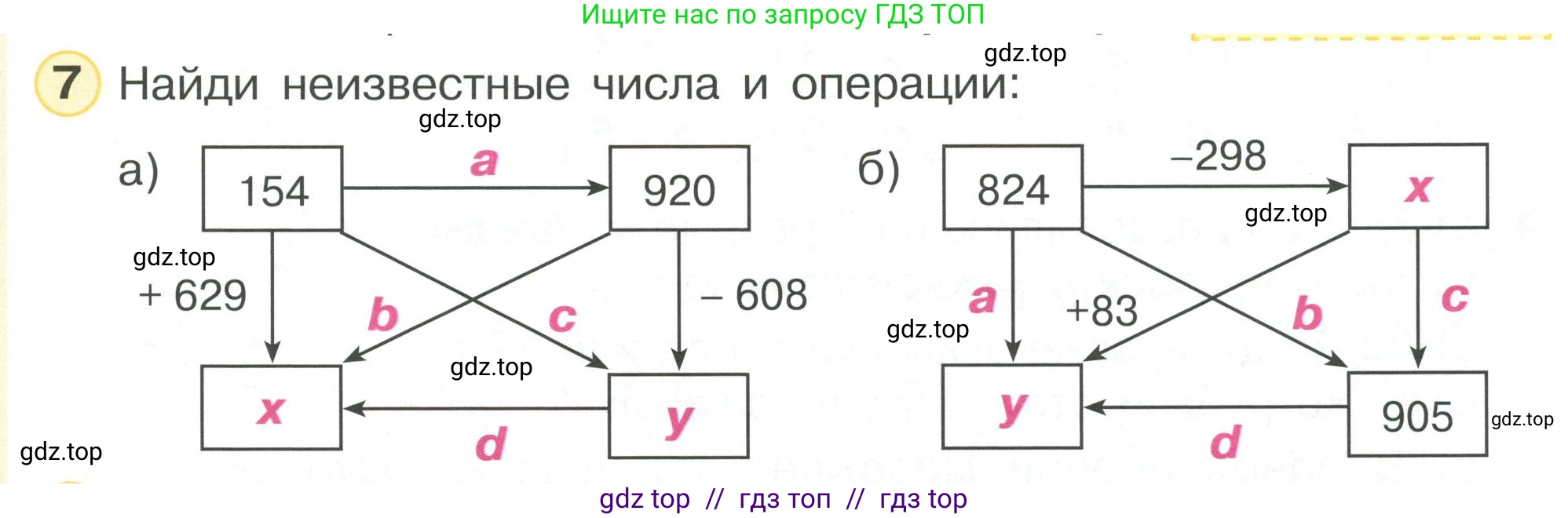 Математика, 2 класс Учебник, автор: Петерсон Людмила Георгиевна, издательство Просвещение, Москва, 2024, голубого цвета, Часть 2, страница 75, номер 7, Условие