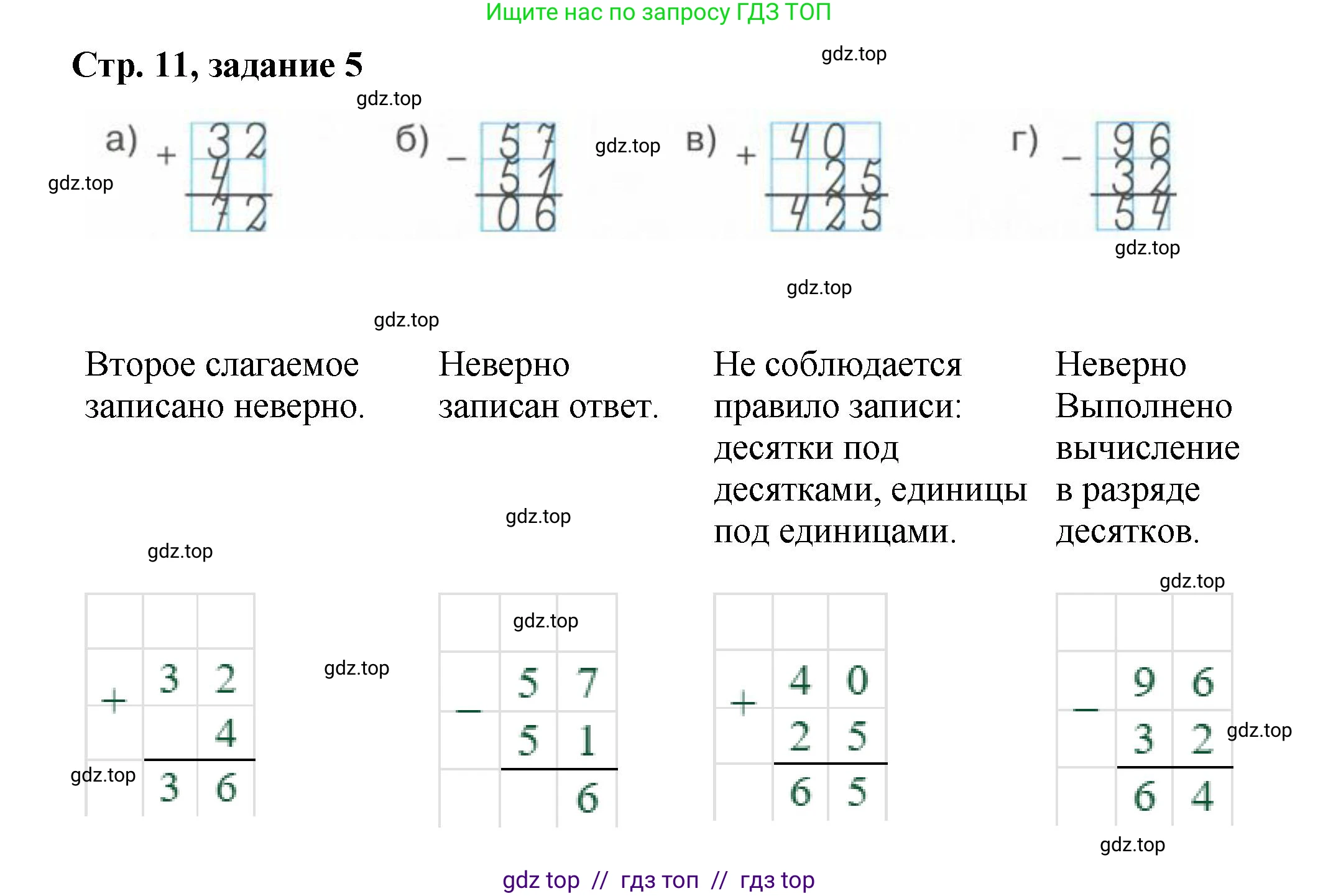 Математика, 2 класс Учебник, автор: Петерсон Людмила Георгиевна, издательство Просвещение, Москва, 2024, голубого цвета, Часть 1, страница 11, номер 5, Решение