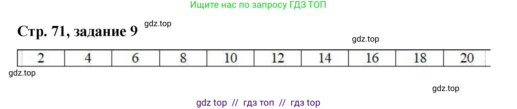 Математика, 2 класс Учебник, автор: Петерсон Людмила Георгиевна, издательство Просвещение, Москва, 2024, голубого цвета, Часть 1, страница 71, номер 9, Решение