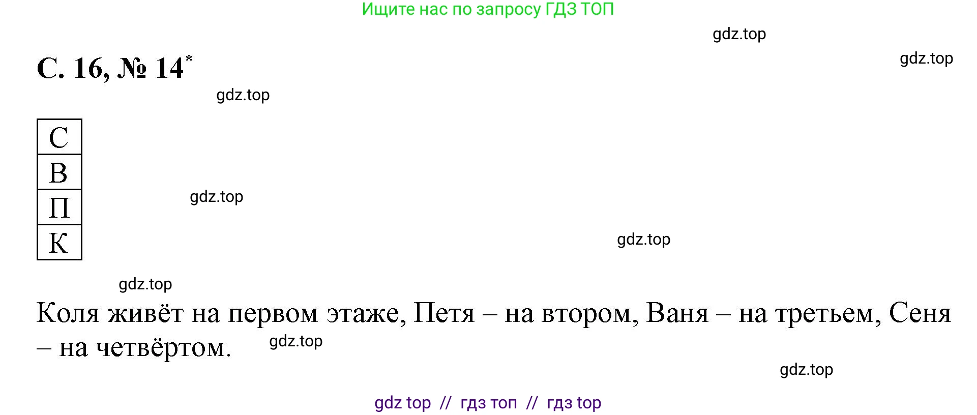Математика, 2 класс Учебник, автор: Петерсон Людмила Георгиевна, издательство Просвещение, Москва, 2024, голубого цвета, Часть 3, страница 16, номер 14, Решение