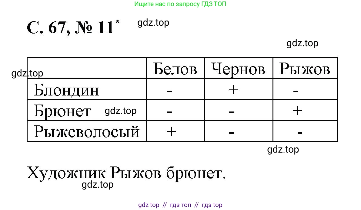 Математика, 2 класс Учебник, автор: Петерсон Людмила Георгиевна, издательство Просвещение, Москва, 2024, голубого цвета, Часть 3, страница 67, номер 11, Решение