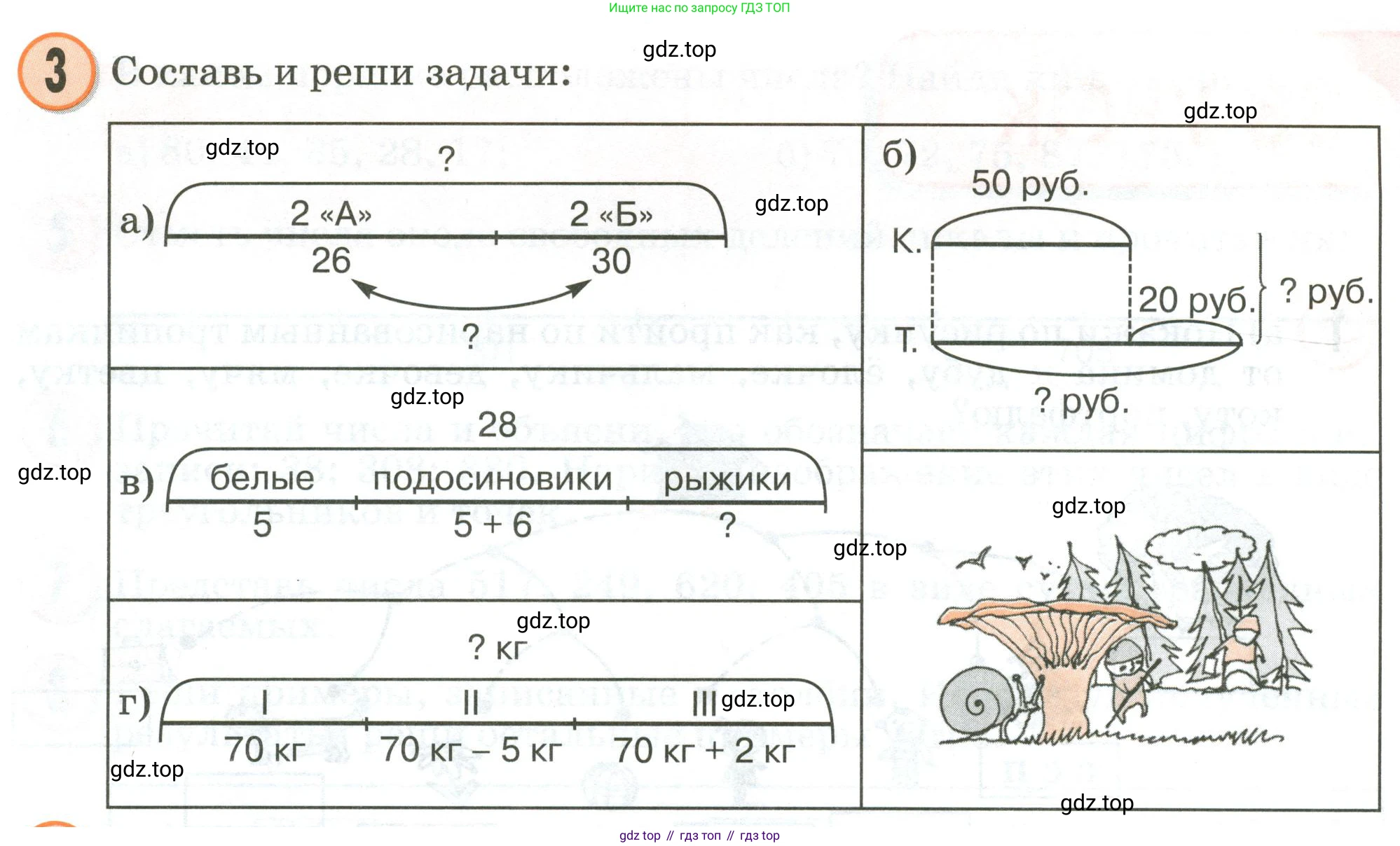 Математика, 2 класс учебное пособие - тетрадь, автор: Петерсон Людмила Георгиевна, издательство Просвещение, Москва, 2023, голубого цвета, Часть 1, страница 73, номер 3, Условие 2020-2022