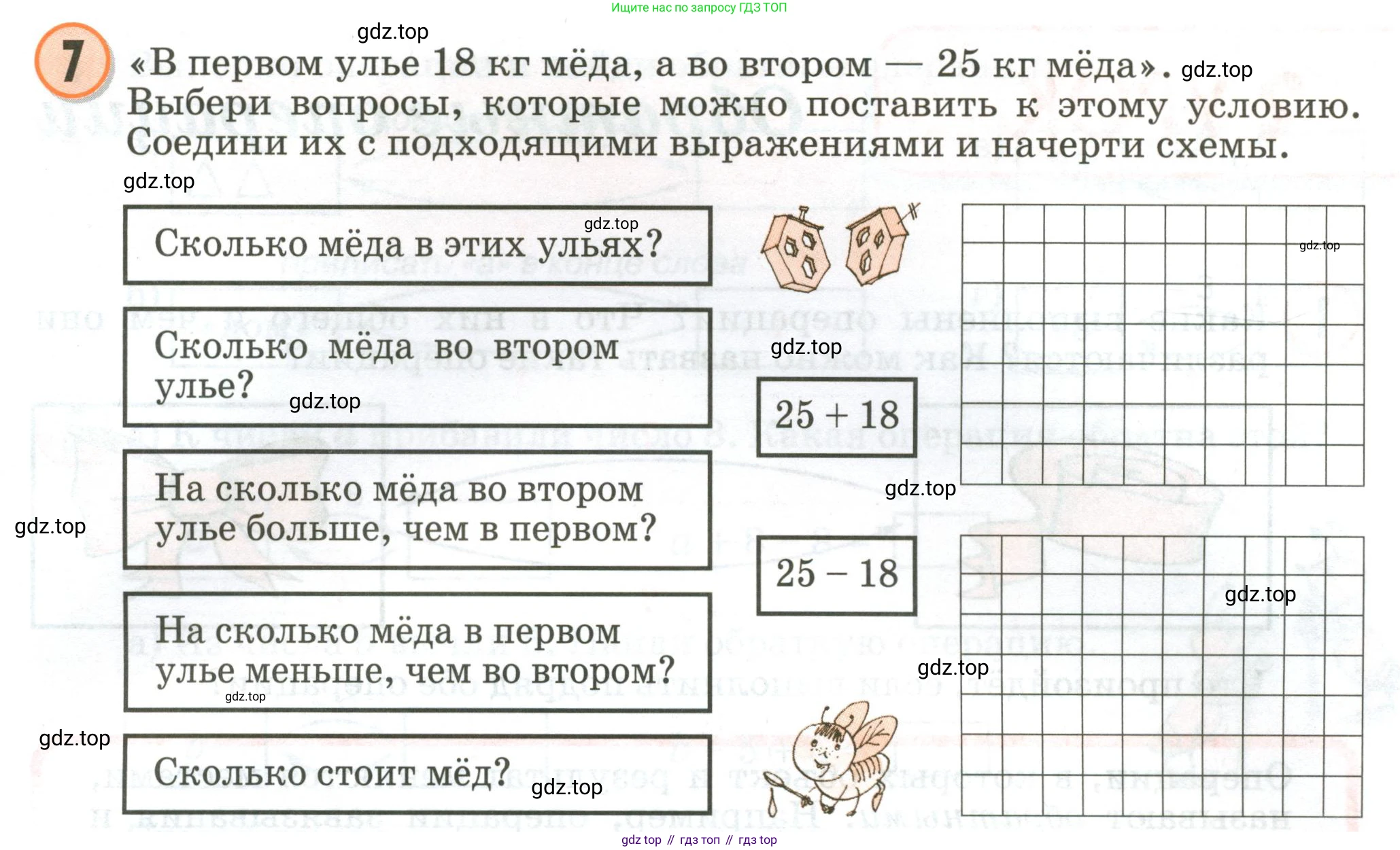 Математика, 2 класс учебное пособие - тетрадь, автор: Петерсон Людмила Георгиевна, издательство Просвещение, Москва, 2023, голубого цвета, Часть 2, страница 3, номер 7, Условие 2020-2022