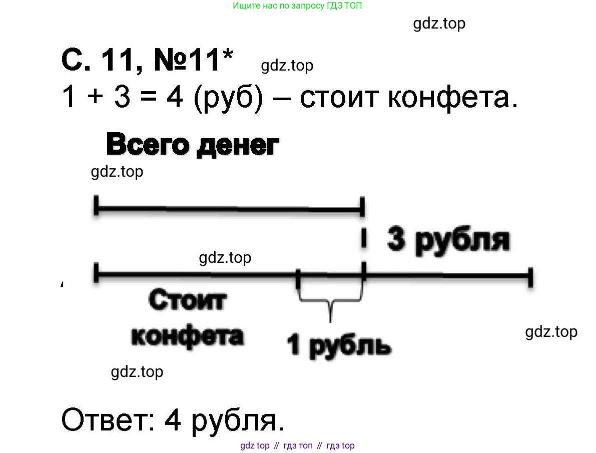 Математика, 2 класс учебное пособие - тетрадь, автор: Петерсон Людмила Георгиевна, издательство Просвещение, Москва, 2023, голубого цвета, Часть 1, страница 11, номер 11, Решение 2020-2022