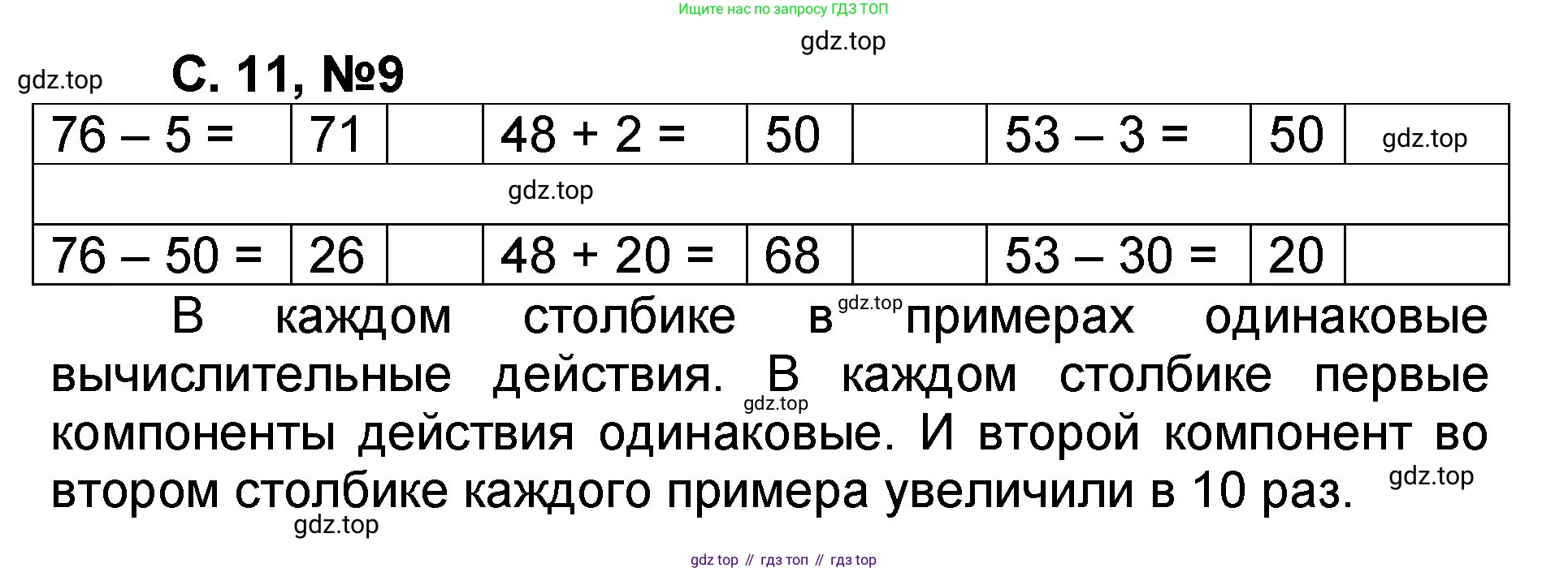 Математика, 2 класс учебное пособие - тетрадь, автор: Петерсон Людмила Георгиевна, издательство Просвещение, Москва, 2023, голубого цвета, Часть 1, страница 11, номер 9, Решение 2020-2022