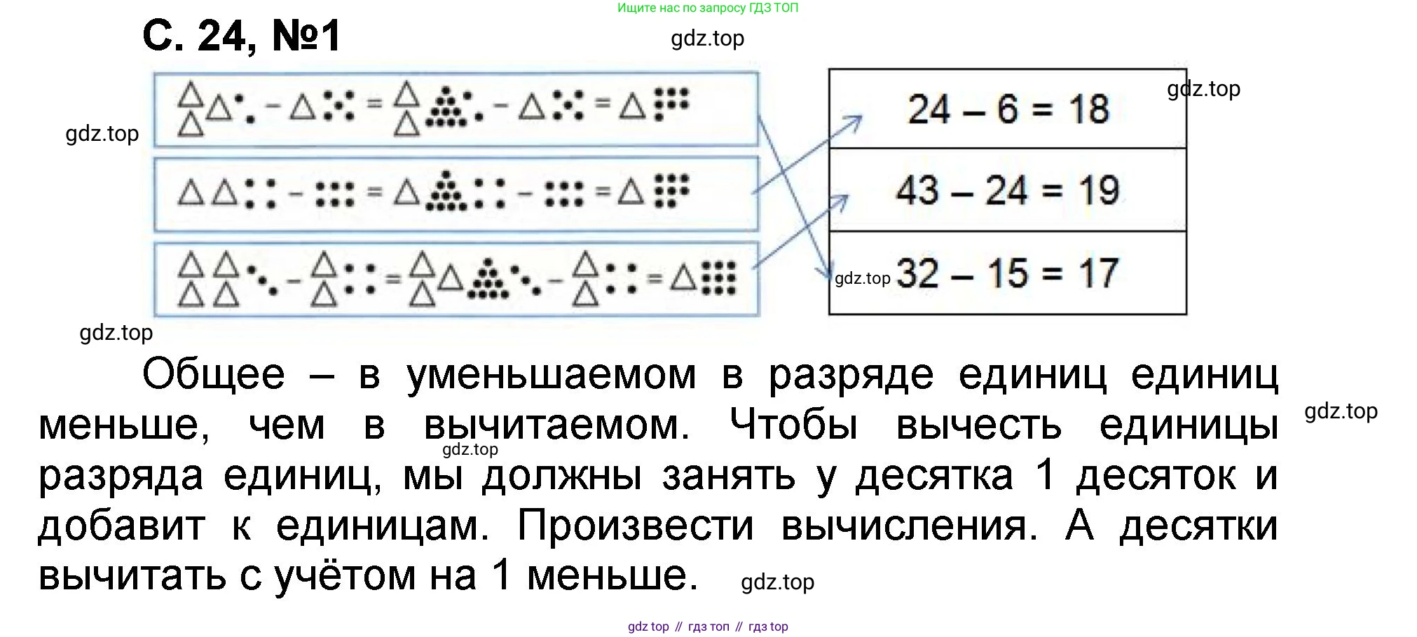 Математика, 2 класс учебное пособие - тетрадь, автор: Петерсон Людмила Георгиевна, издательство Просвещение, Москва, 2023, голубого цвета, Часть 1, страница 24, номер 1, Решение 2020-2022