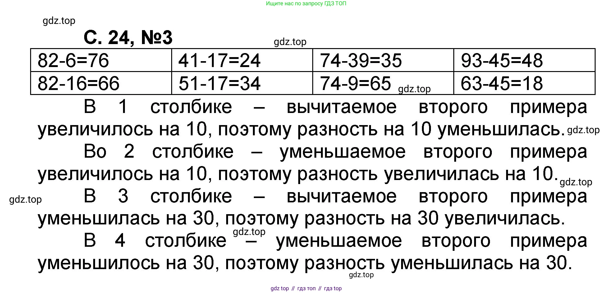 Математика, 2 класс учебное пособие - тетрадь, автор: Петерсон Людмила Георгиевна, издательство Просвещение, Москва, 2023, голубого цвета, Часть 1, страница 24, номер 3, Решение 2020-2022