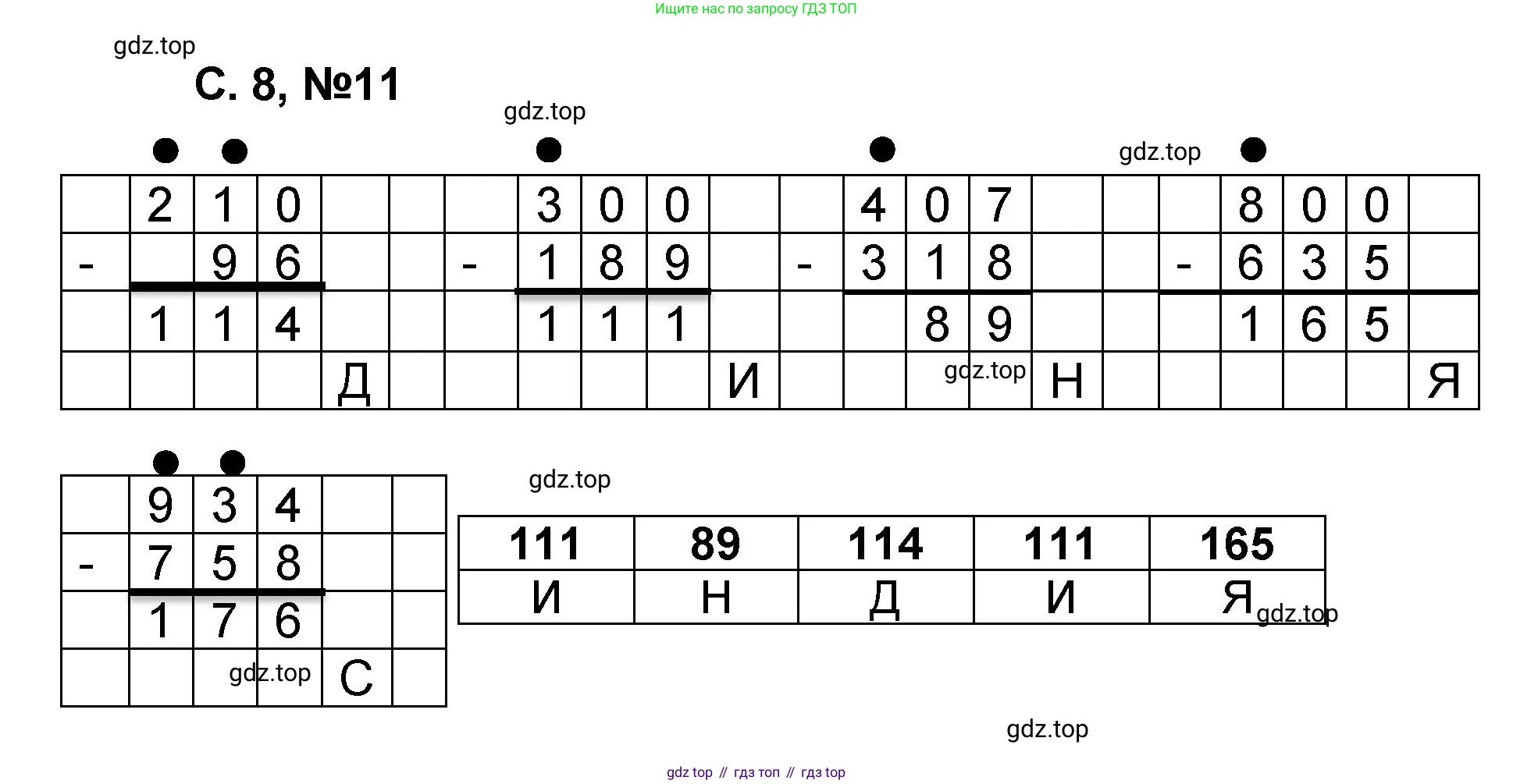 Математика, 2 класс учебное пособие - тетрадь, автор: Петерсон Людмила Георгиевна, издательство Просвещение, Москва, 2023, голубого цвета, Часть 3, страница 8, номер 11, Решение 2020-2022