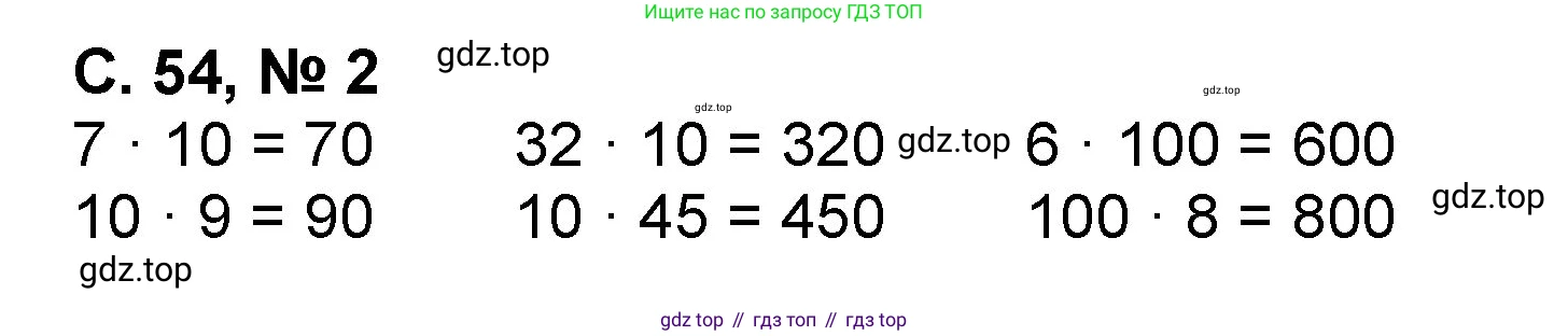Математика, 2 класс учебное пособие - тетрадь, автор: Петерсон Людмила Георгиевна, издательство Просвещение, Москва, 2023, голубого цвета, Часть 3, страница 54, номер 2, Решение 2020-2022