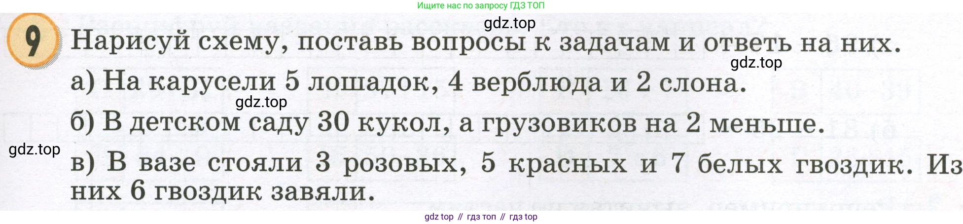 Математика, 2 класс учебное пособие - тетрадь, автор: Петерсон Людмила Георгиевна, издательство Просвещение, Москва, 2023, голубого цвета, Часть 1, страница 25, номер 9, Условие 2023
