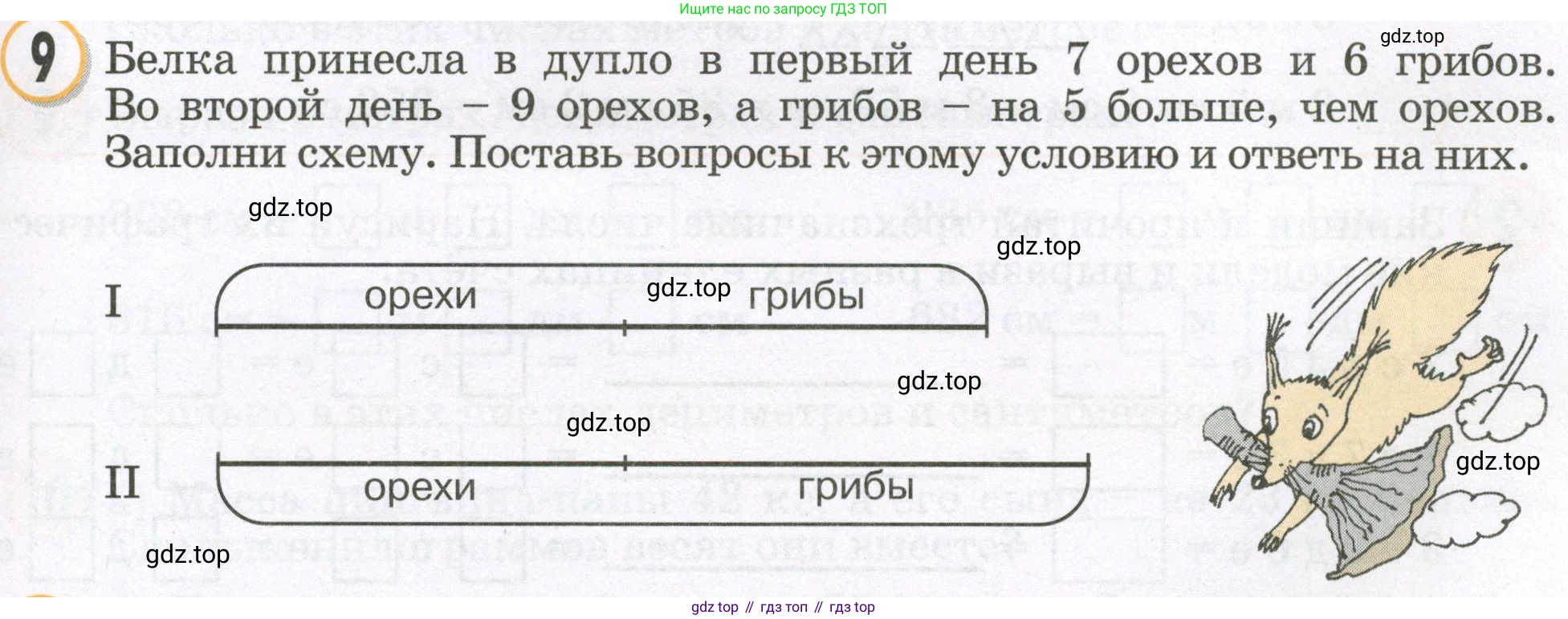 Математика, 2 класс учебное пособие - тетрадь, автор: Петерсон Людмила Георгиевна, издательство Просвещение, Москва, 2023, голубого цвета, Часть 1, страница 39, номер 9, Условие 2023