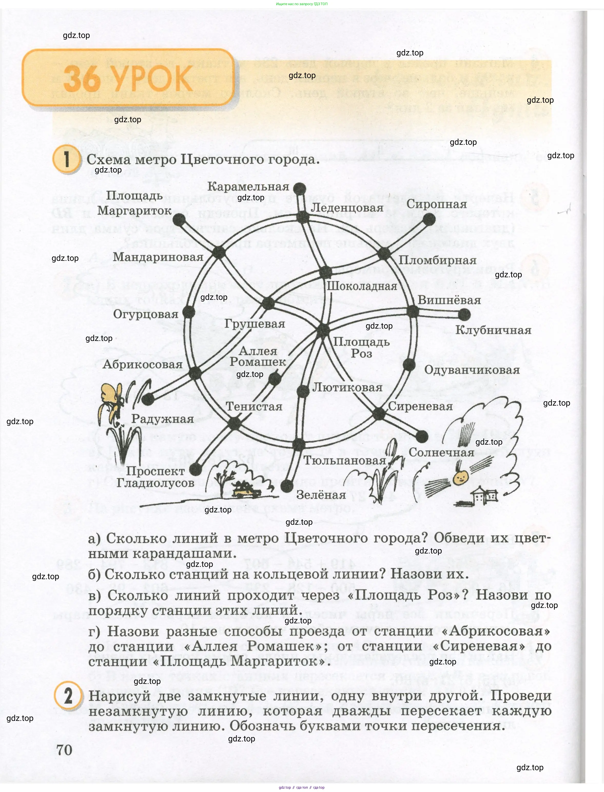 Математика, 2 класс учебное пособие - тетрадь, автор: Петерсон Людмила Георгиевна, издательство Просвещение, Москва, 2023, голубого цвета, Часть 1, страница 70