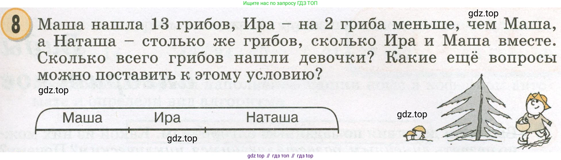 Математика, 2 класс учебное пособие - тетрадь, автор: Петерсон Людмила Георгиевна, издательство Просвещение, Москва, 2023, голубого цвета, Часть 2, страница 31, номер 8, Условие 2023