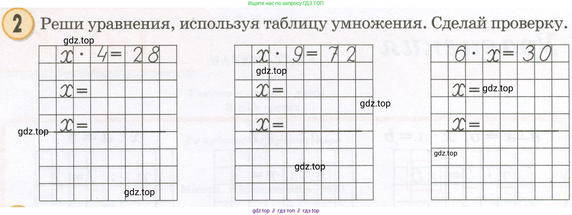 Математика, 2 класс учебное пособие - тетрадь, автор: Петерсон Людмила Георгиевна, издательство Просвещение, Москва, 2023, голубого цвета, Часть 3, страница 2, номер 2, Условие 2023