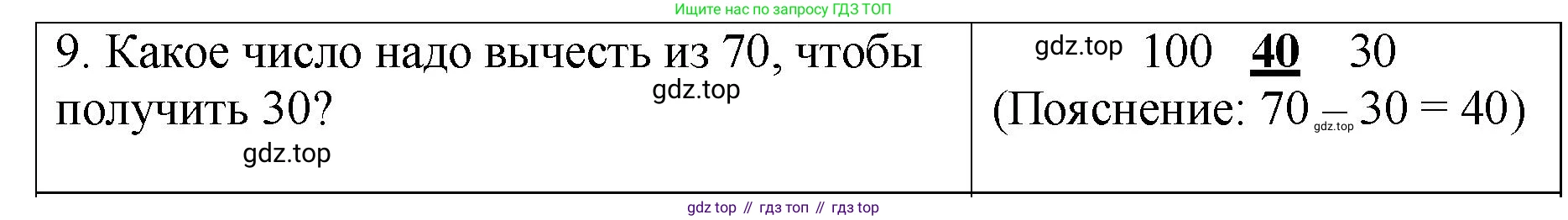 Математика, 2 класс Проверочные работы, автор: Волкова Светлана Ивановна, издательство Просвещение, Москва, 2023, белого цвета, страница 38, номер 9, Решение