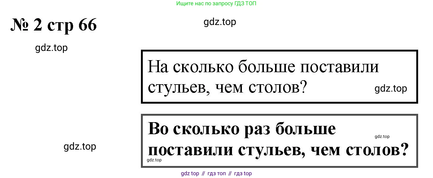 Математика, 2 класс Проверочные работы, автор: Волкова Светлана Ивановна, издательство Просвещение, Москва, 2023, белого цвета, страница 66, номер 2, Решение