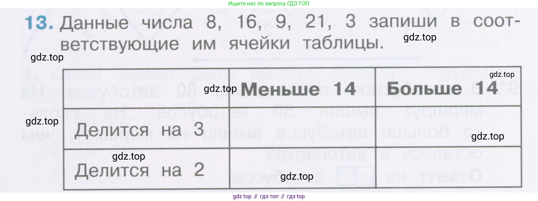 Математика, 2 класс Тетрадь учебных достижений, автор: Волкова Светлана Ивановна, издательство Просвещение, Москва, 2023, белого цвета, страница 60, номер 13, Условие